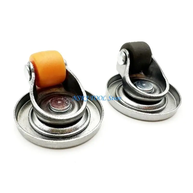 L8RC Four Pack Miniature Rotating Wheel for Simple Appliance Transport Daily Use