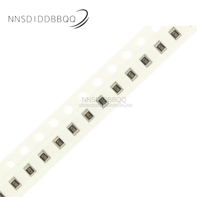 50PCS 0805 칩 저항기 820Ω(8200) ± 0.5% ARG05DTC8200 SMD 저항 전자 부품