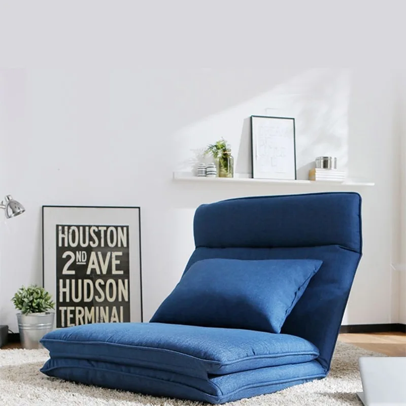 

Single tatami floor bed, Japanese chair, lazy chair, bedroom, sofa, living room, balcony, leisure can be mω