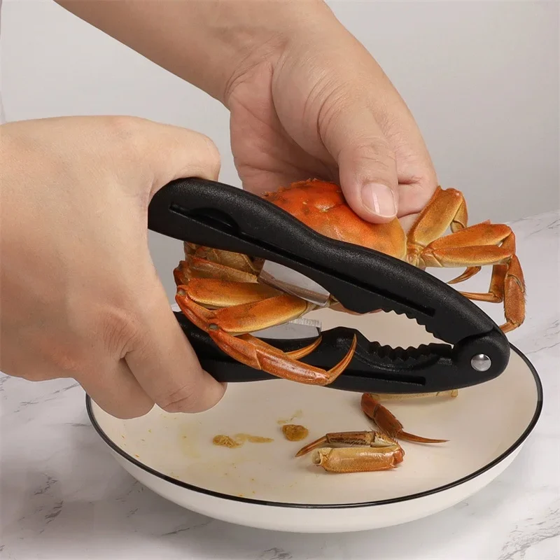 Shrimp and Crab Tools Multi-functional Shrimp Peeling Crab Pliers Crab Eating Set of Needles Forks Spoons Scissors Clips