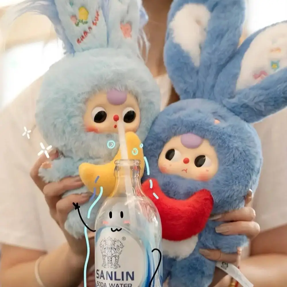 Baby Three V3 Lily Rabbit Town Serie Schattige pluche blinde doos Rugzak Trendy accessoire Mystery Box Leuk speelgoedverrassingscadeau voor meisje