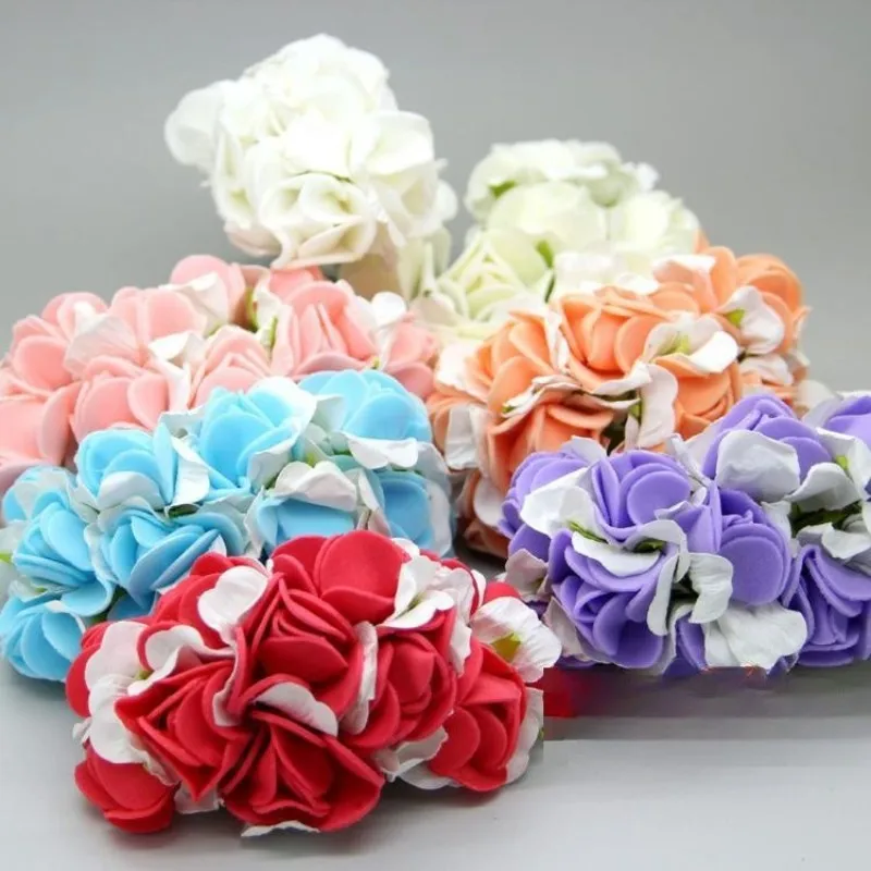 

New!!! 2015 Small Bouquet for Scrapbooking, Flowers Crafts in Many Different Colors, 864 PCs/Lot