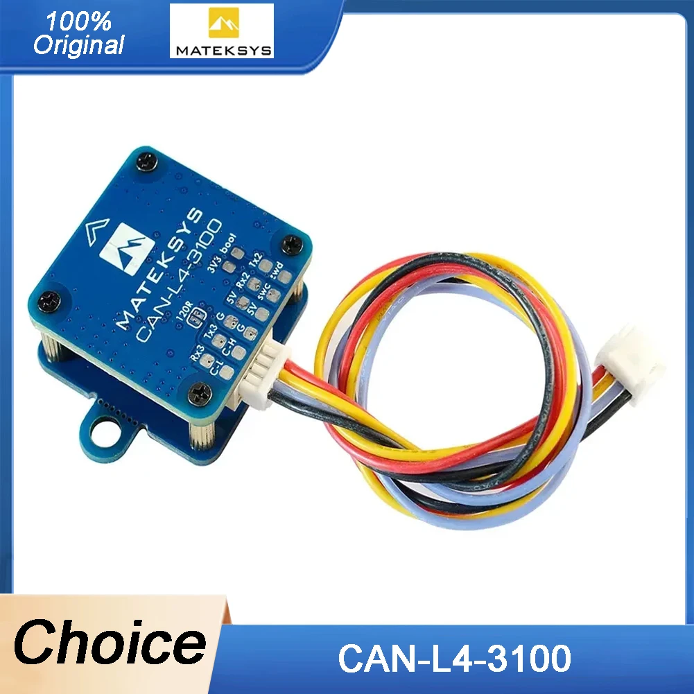 

MATEK CAN-L4-3100 AP_PERIPH CAN Магнитометр RM3100 Протокол DroneCAN DIY Запчасти для радиоуправляемой модели самолета