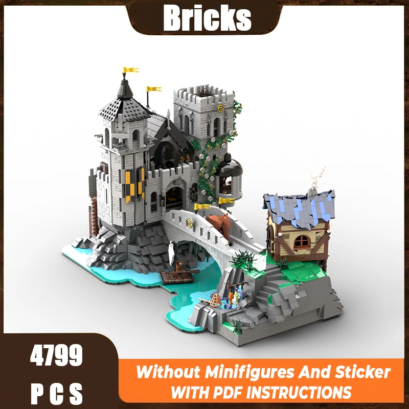 

Exquisite New Product MOC Building Block Model Snake Knight Medieval Castle Technology Modular Children's Toy DIY Assembly Set