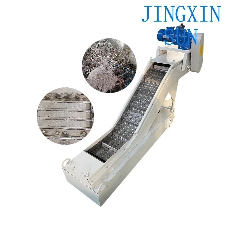 Chain Plate Chip Conveyor Factory Direct Scrap Conveyor Hinged Belt Scraper Conveyor