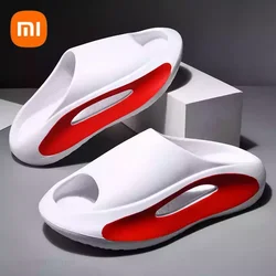 Летние шлепанцы Xiaomi EVA, мягкие Нескользящие, легкие, в спортивном стиле, вентилируемые, удобные, для улицы, повседневные пляжные сандалии