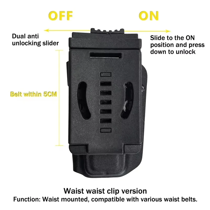 For Leatherman Signal /WAVE Plus/TTi Plus/Sidekick/wingman/Reber/OHT/MUT EOD/alpha/ARC Pliers Kydex Sheath Quick pull Tool view 3