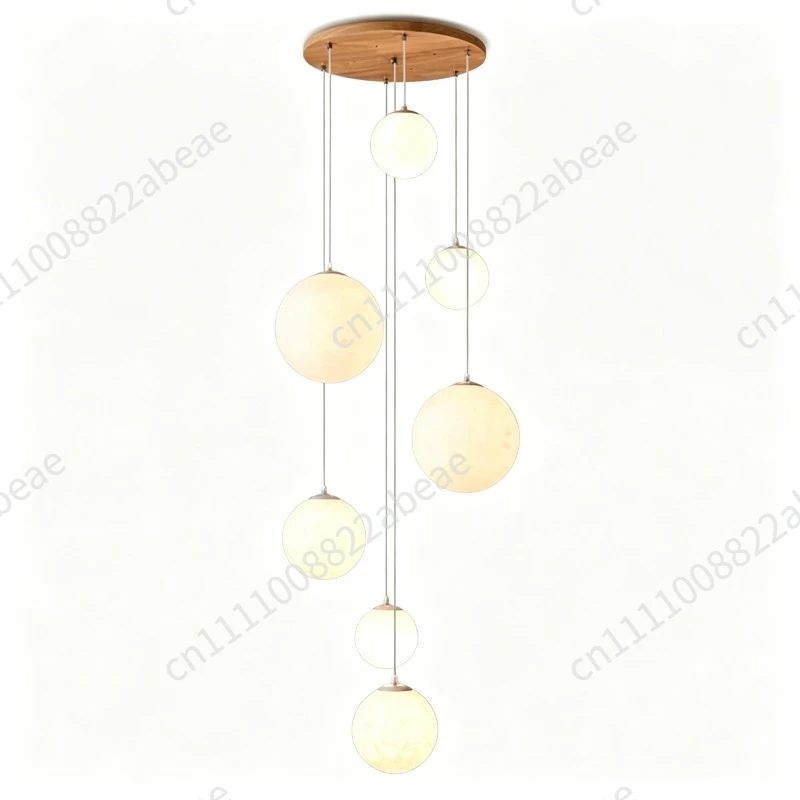 Modern Home Decor Led Lights Pendant Light Lamps Forstaircase Chandeliers for Living Room Hanging Light Indoor Lighting