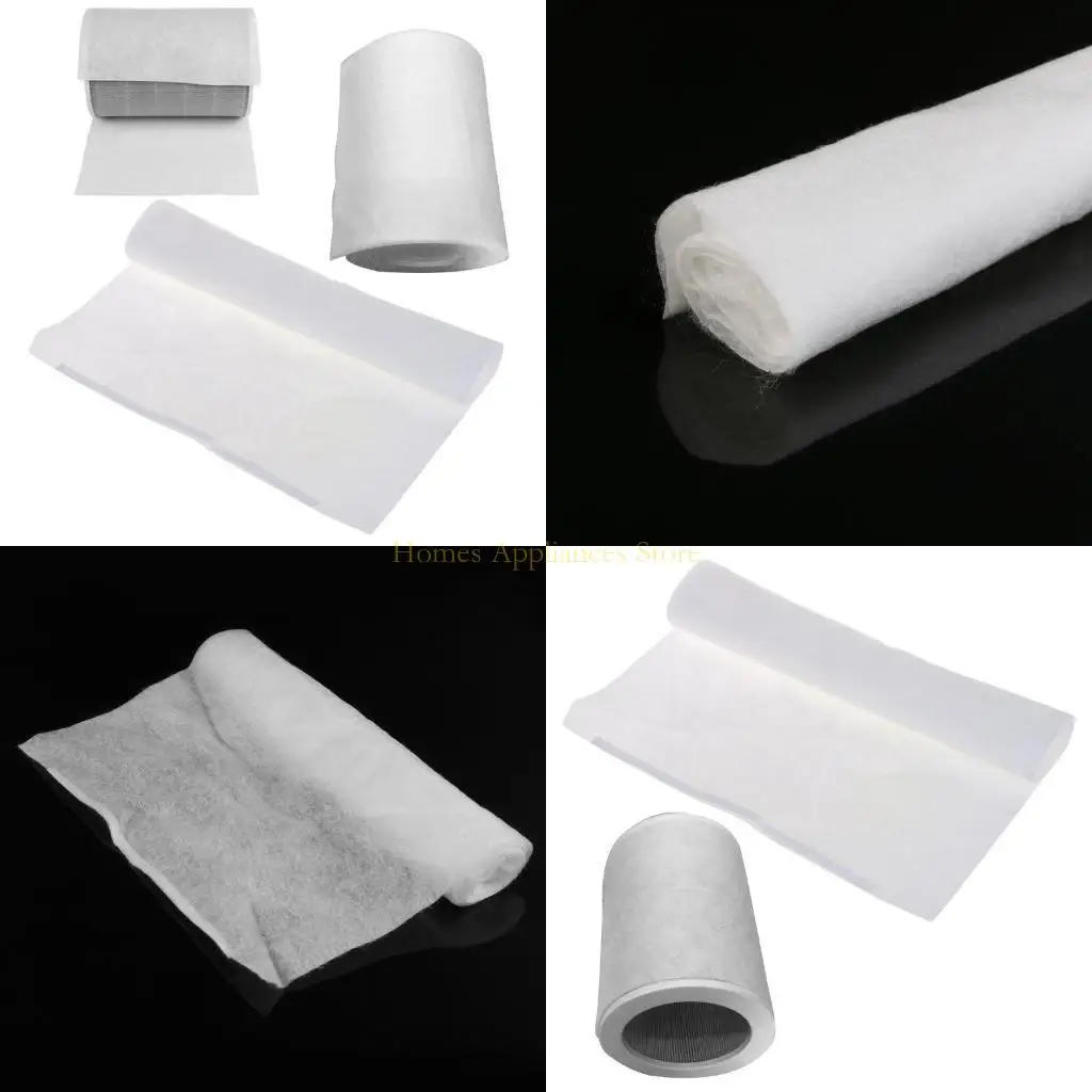 D0AB Electrostatic Filter Cotton HEPA Filtering Net Soot PM2.5 Remove For Air