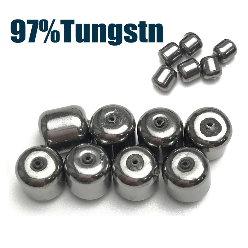 

97% Tungsten Barrel Weights, Tungsten Fishing Weights Sinkers for Carolina Rig Bass Fising