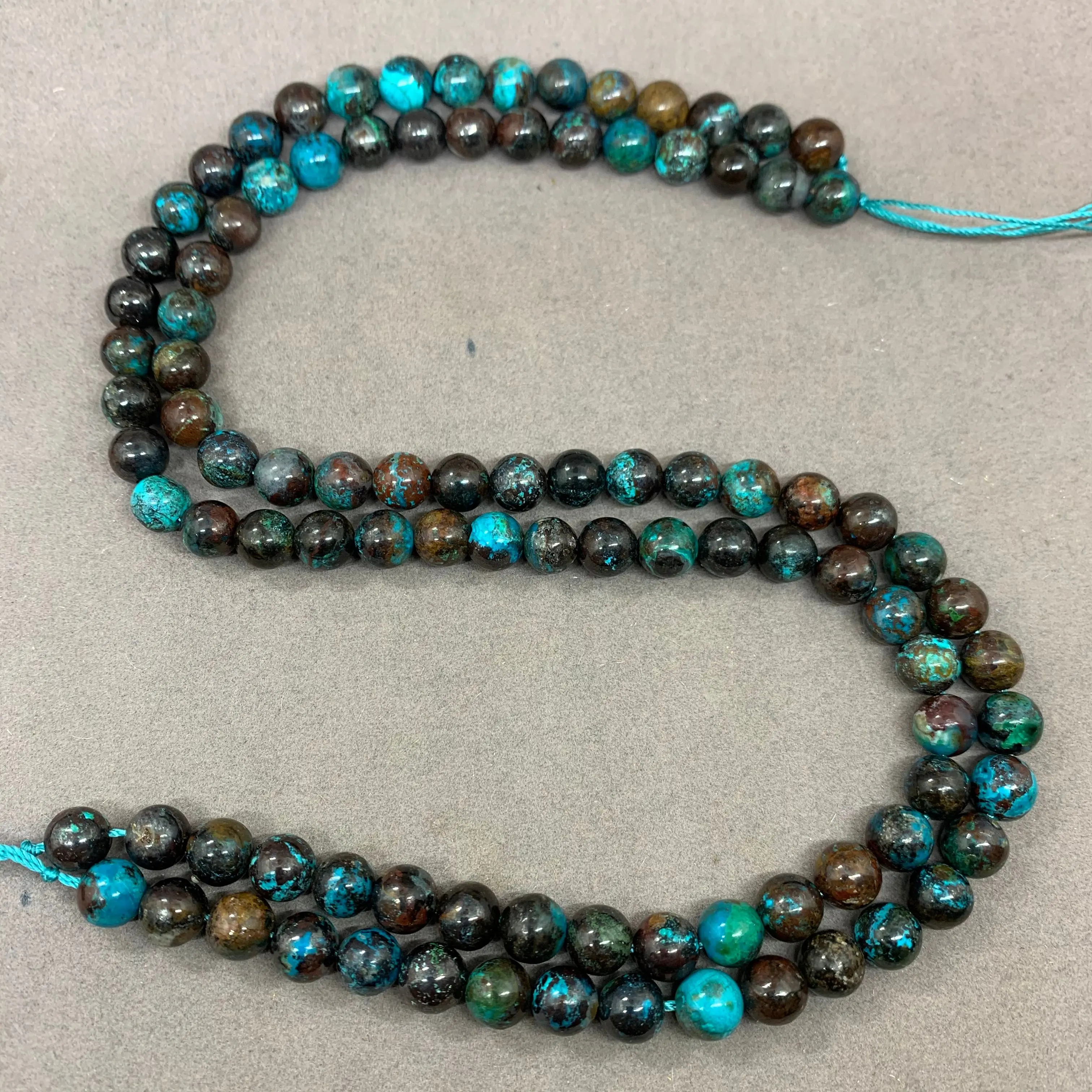 5A Peru Chrysocolla 6mm 8mm Natural Stone Beads for DIY for Jewelry Accessories
