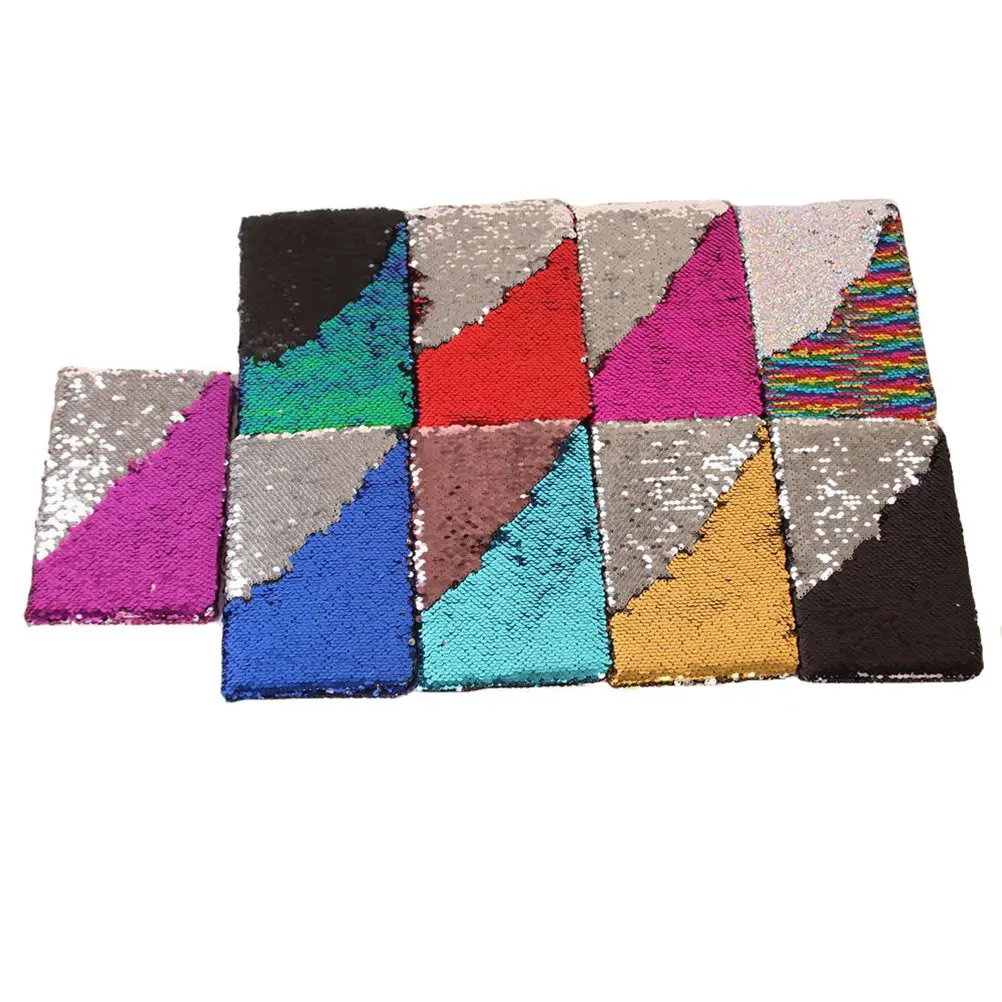 A5 Sequin Notebook Beautiful Stain-Resistant Cover for Journaling Diary Writing Daily Reflections Gift Ready Travel