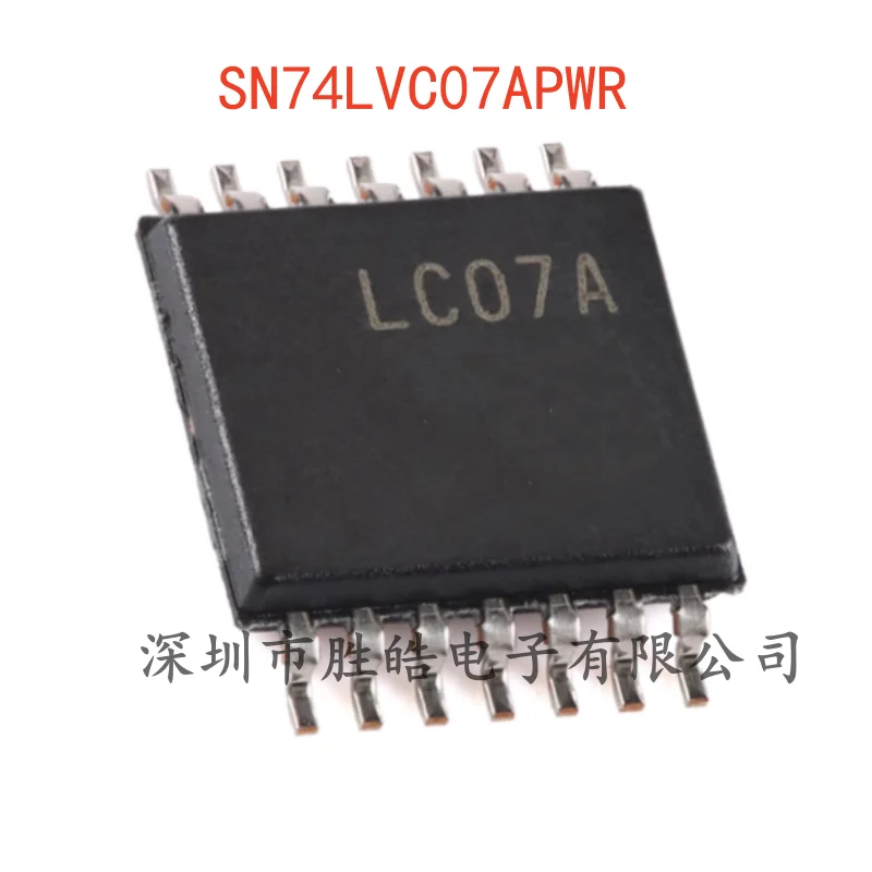 

(10PCS) NEW SN74LVC07APWR 74LVC07 Six-Way Buffer / DRIVE Chip TSSOP-14 SN74LVC07APWR Integrated Circuit