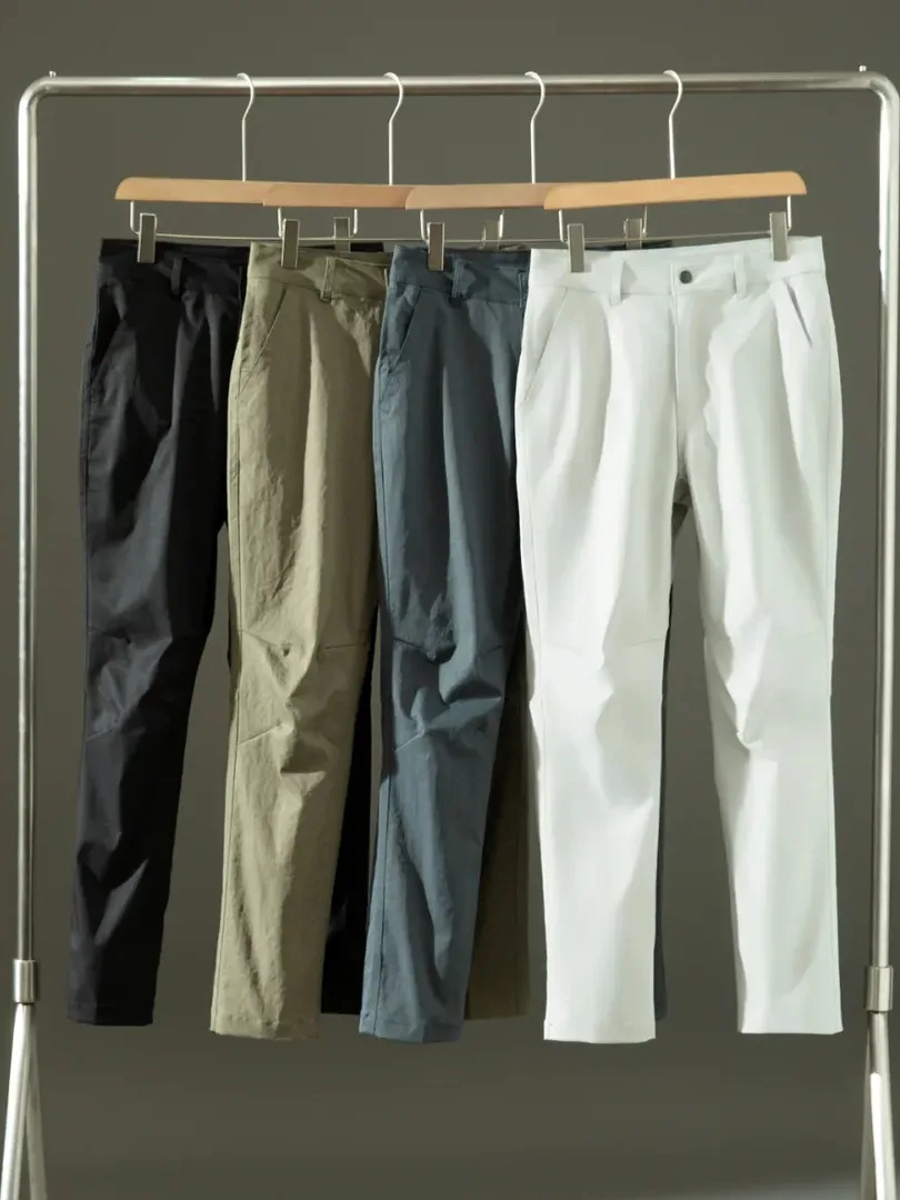 

Легкие повседневные походные брюки для мужчин, весенне-осенние спортивные брюки прямого кроя для активного образа жизни и отдыха