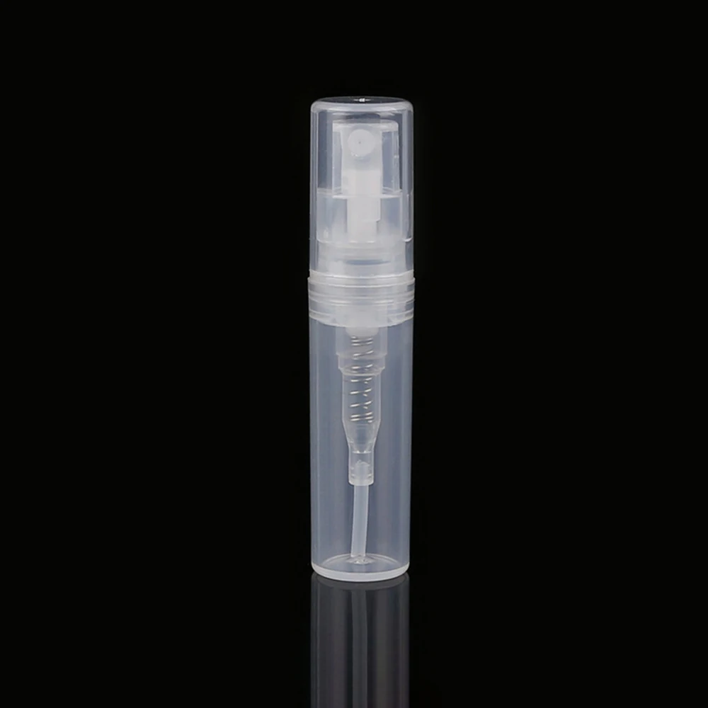 Wholesale 2 3 4 5ml Clear Plastic Perfume Pen Atomizers Clasp Mini Plastic Spray Perfume Bottle Refillable Oil Bottles Atomizer