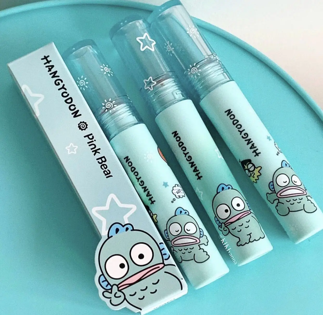 Pink Bear Lips Solid Lip Glaze Lip gloss Sugar Light Water Essence Lipstick Moisturizing Mirror Light Sensation Beauty Makeup