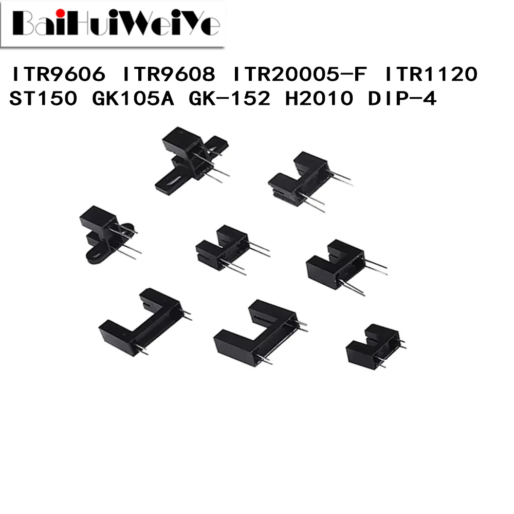 5Pcs  ITR9606 ITR9608 ITR20005-F ITR1120 ST150 GK105A GK-152 H2010 DIP-4 Optocoupler Photoelectric Switch New Good Quality