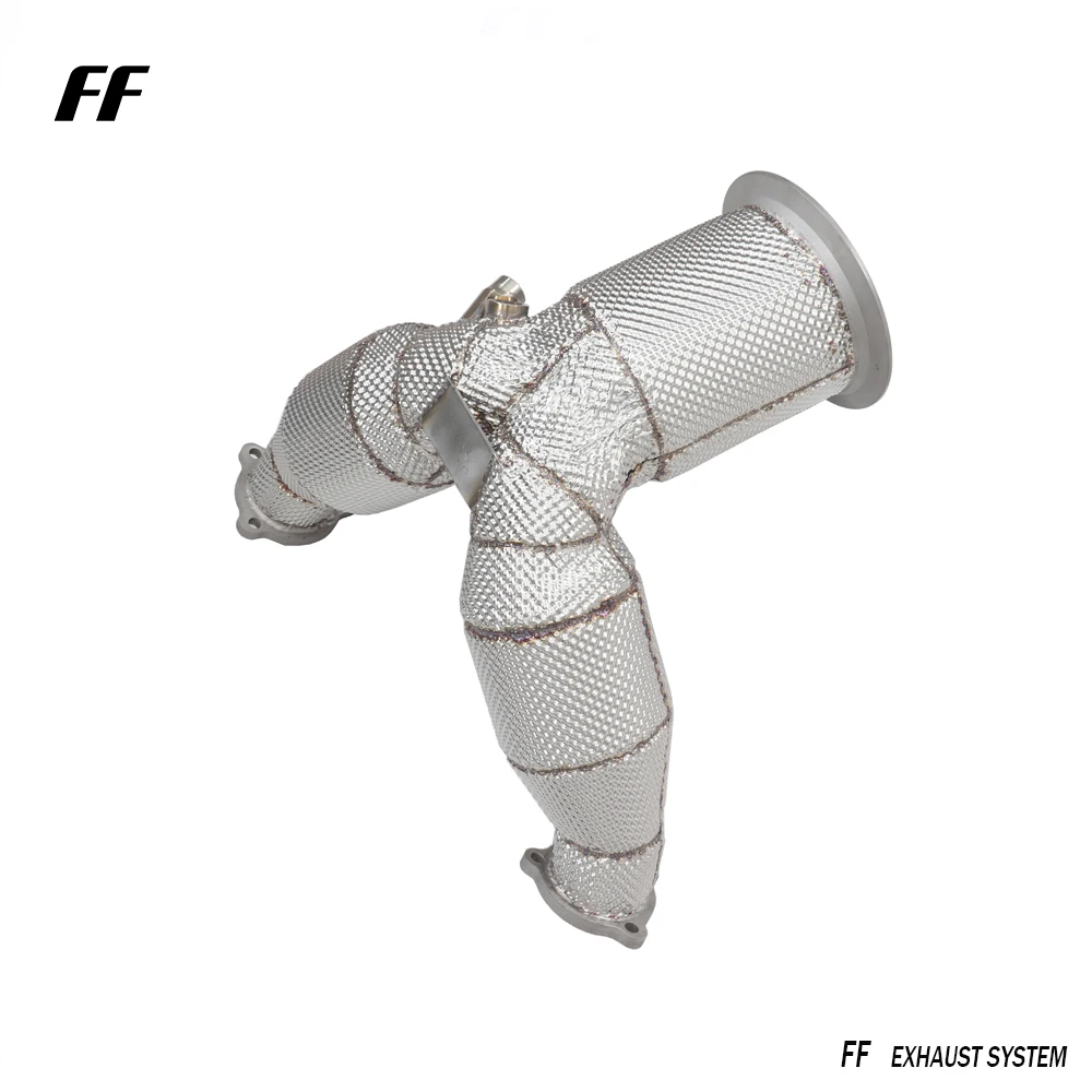 Catted-Auspuffrohre mit hohem Durchfluss für Porsche Cayenne 3.0t Downpipe