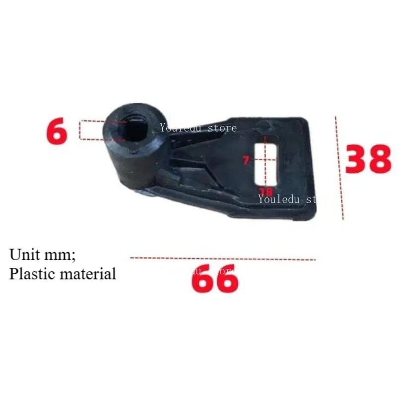 Suitable for tire dismantling machine accessories, auxiliary arm tire pressing head, plastic block tire support head