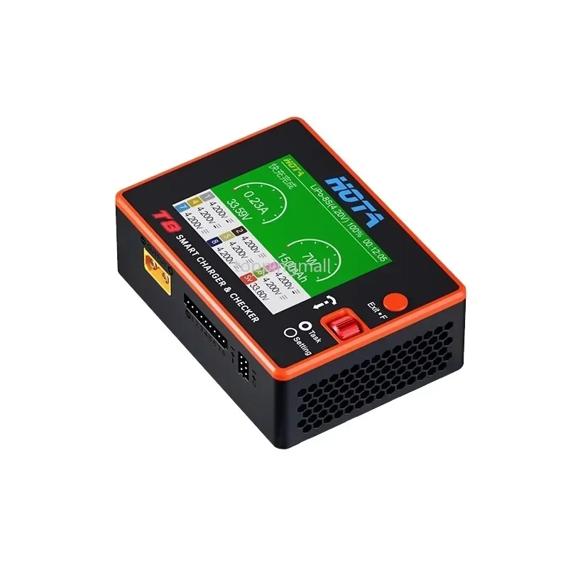 HOTA T8 650W 22A XT60 1-8S Intelligent Charger Checker for A Wide Range of Devices NiZn/Nicd/NiMH Battery RC Drone Spares