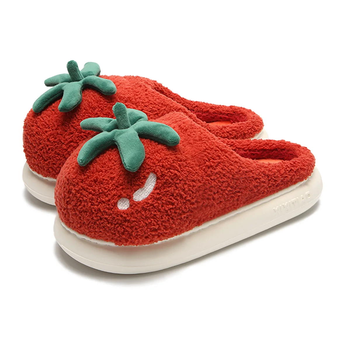 

Women's Winter Slippers Cute Cartoon Fruit Indoor Warm Comfortable Soft Bottom Non-slip Leisure Dormitory Plush Cotton Slippers