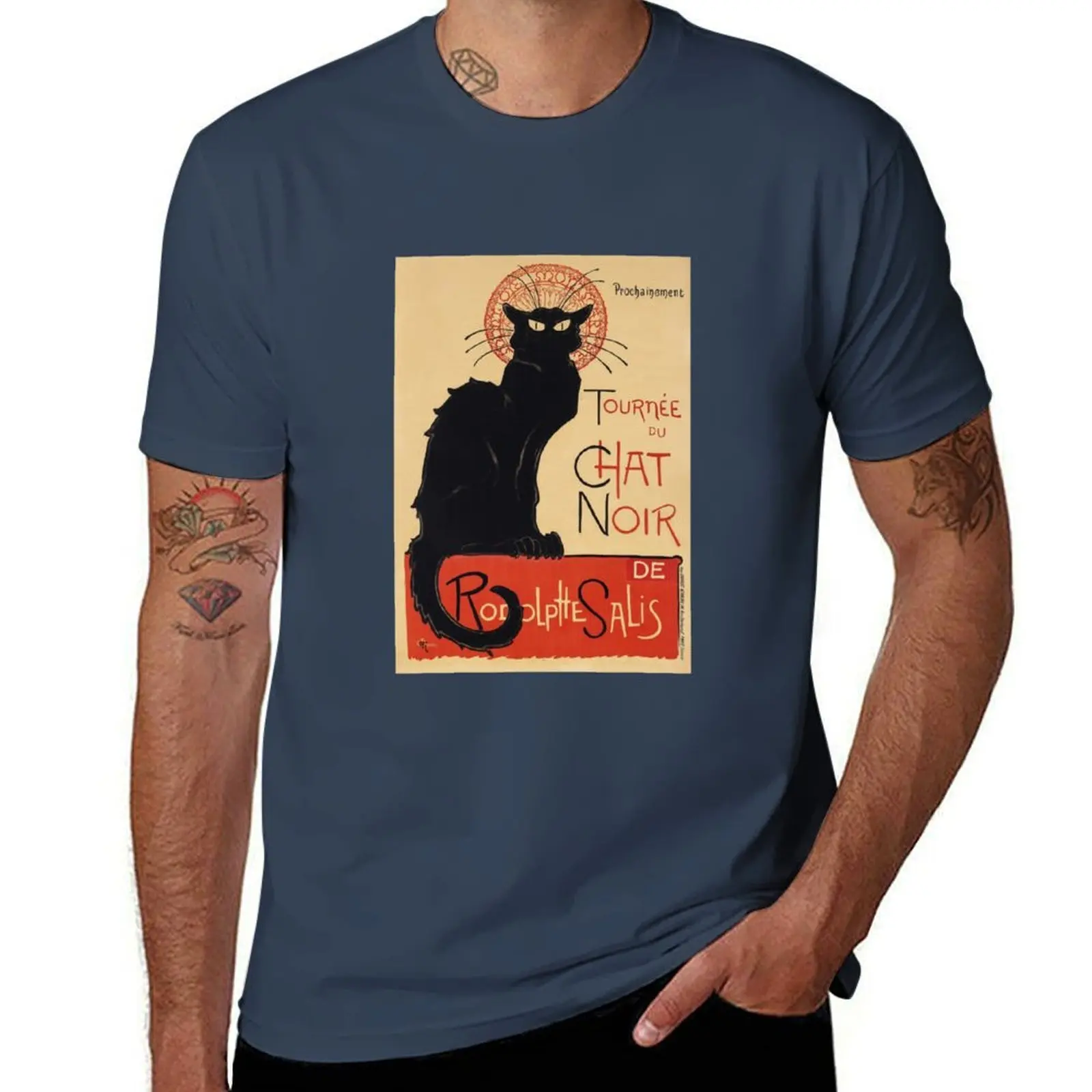 

Théophile Alexandre Steinlen HD T-Shirt Breathable Workout Short Sleeve Top