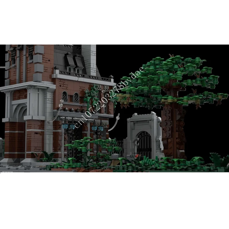 11216PCS Arkham Asylum MOC Kreative street view Modell Bausteine Architektur DIY Bildung Montage Modell Spielzeug Kinder Alter