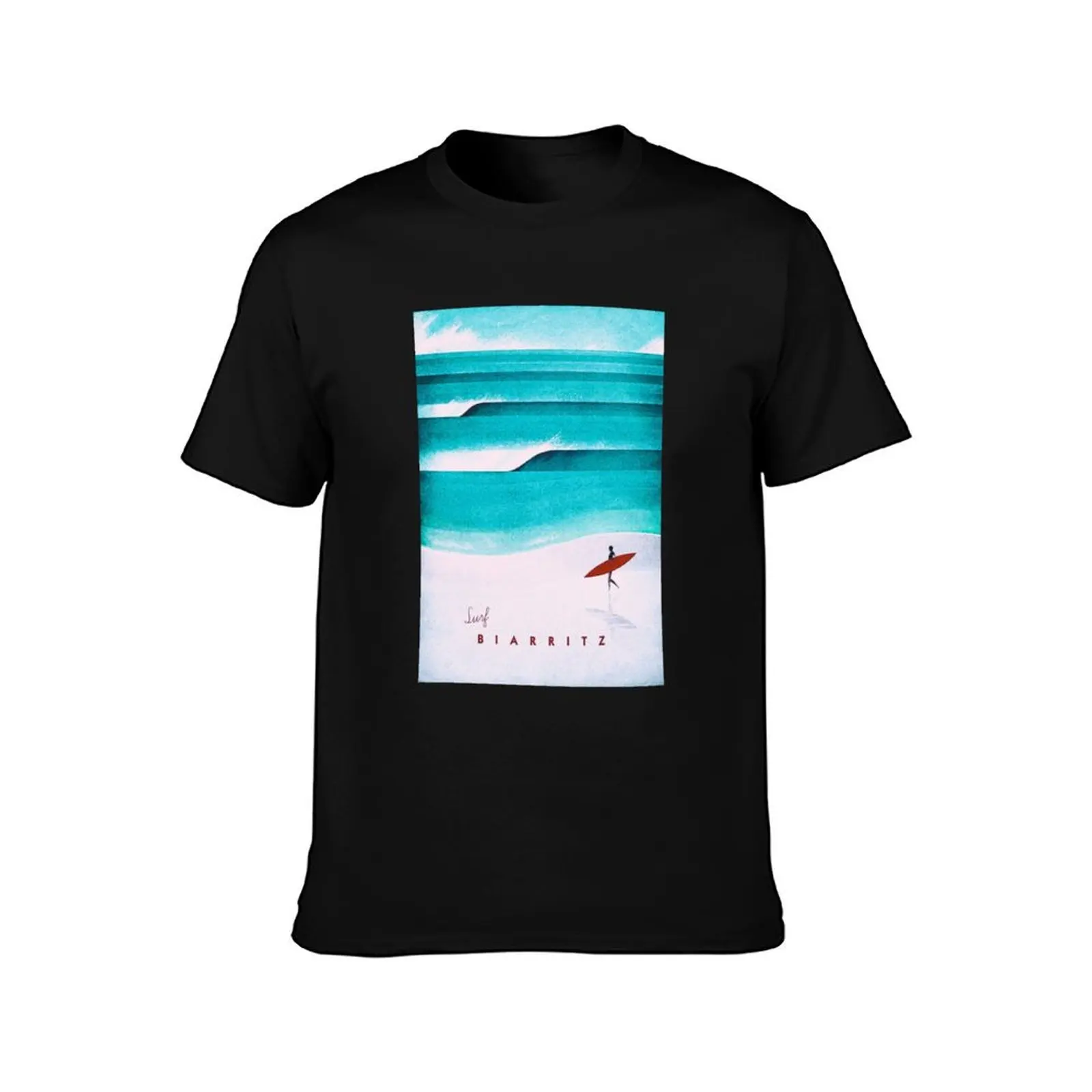 Biarritz T-Shirt graphic shirts graphic t shirt vintage summer top street wear Short sleeve tee men