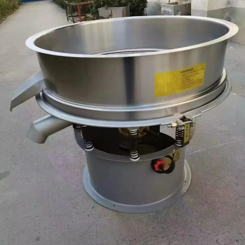 Stainless Steel Soybean Milk Liquid Granular Powder Sewage Sorter Flour Filtration Machinery Equipment Straight