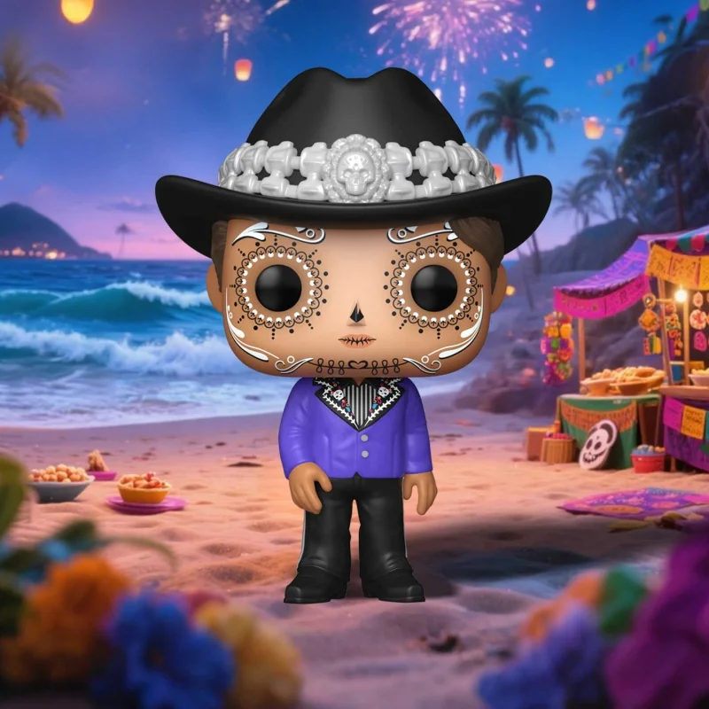 Barbie ken dia de muertos figura de ação funko pop dia dos mortos decoração figuras boneca modelo limitado brinquedos colecionáveis presentes