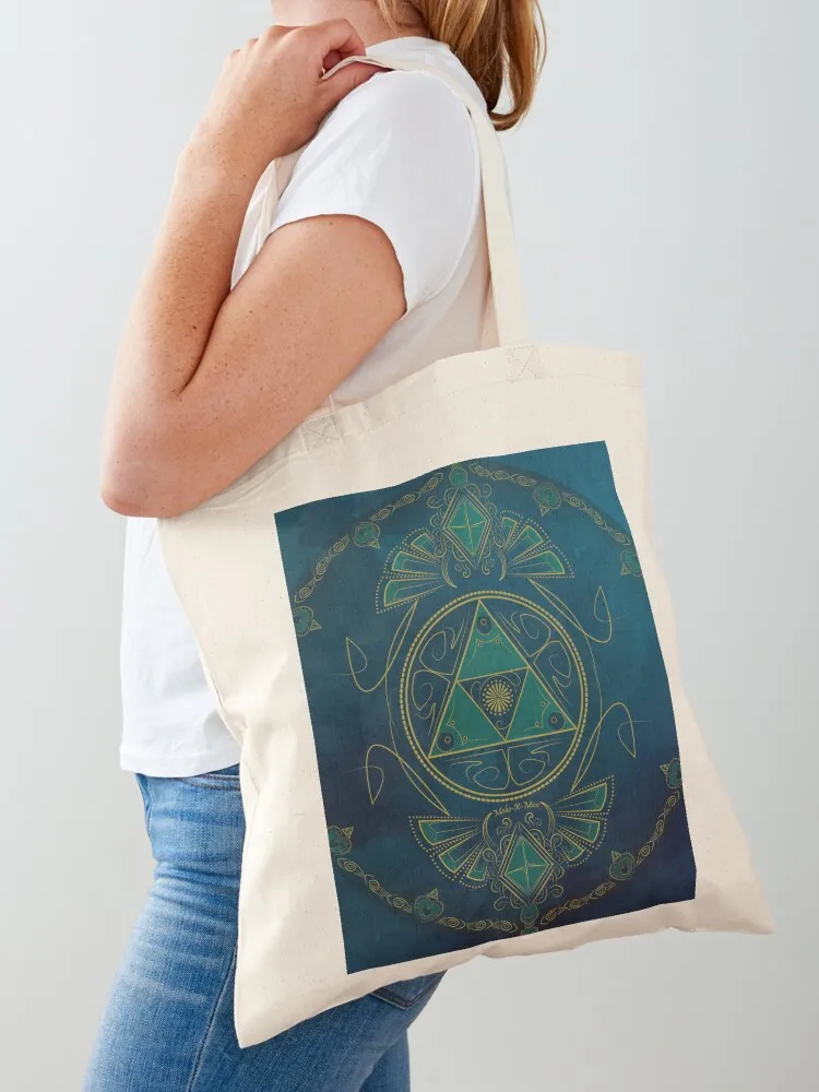 

~Blue Wisdom~ Tote Bag tote bags men handbag Gift bag shopper bags for women