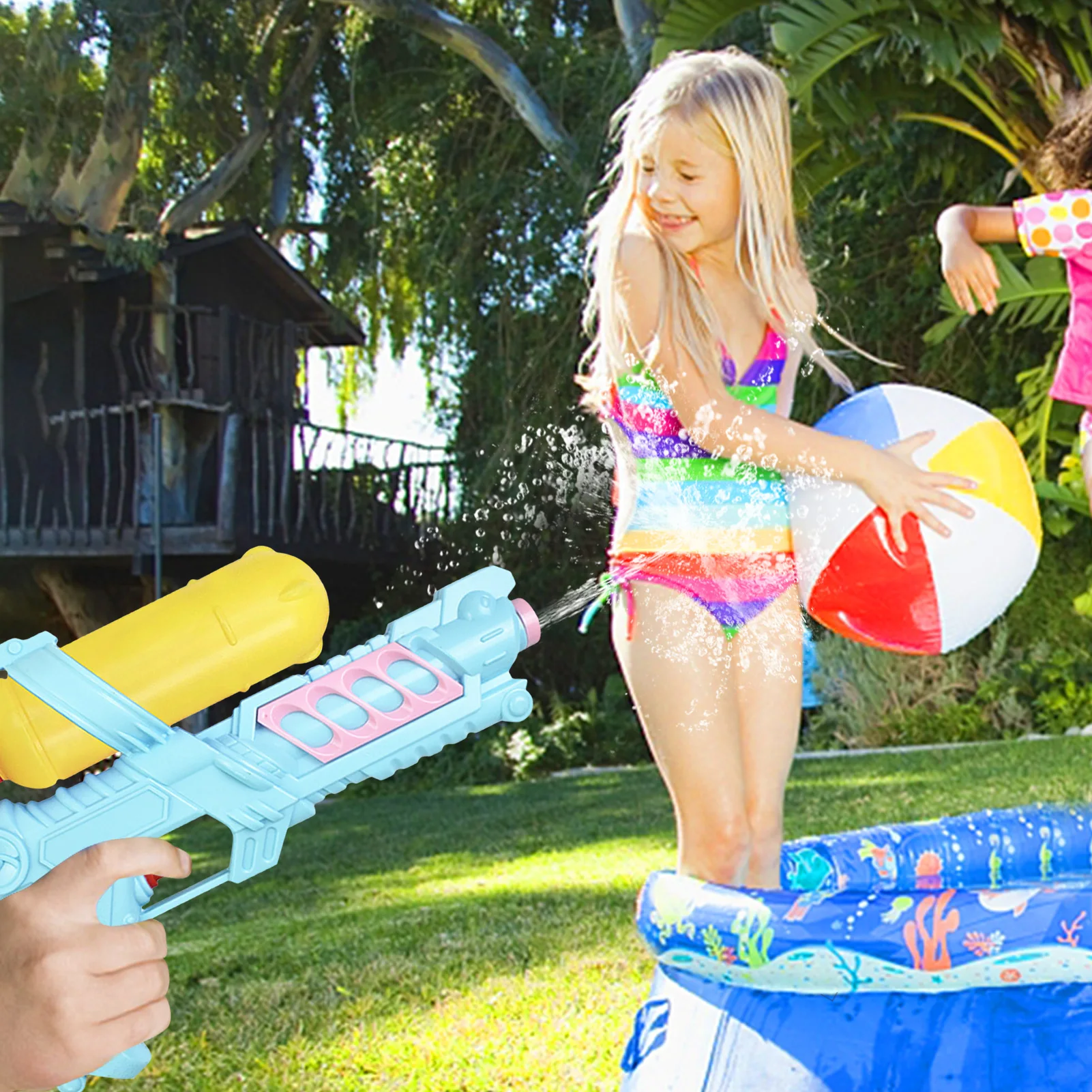 Kinder Wasser pistole hohe Kapazität Sommer Schwimmbad Strand Outdoor Wasser Kampf Spielzeug Wasser Shooter Spielzeug Spiele für den Außenbereich