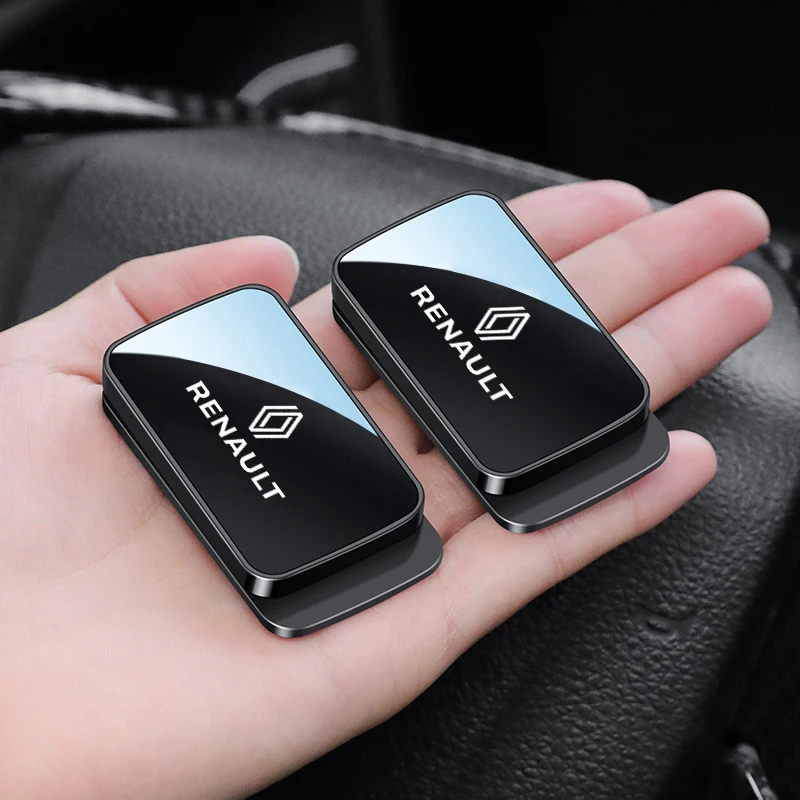 Magnetischer Auto-Logo-Sicherheitsgurt-Clip, Stabilisator, Zubehör für Renault Fluence Laguna Scenic Latitude Talisman Kadjar Captur Koleos