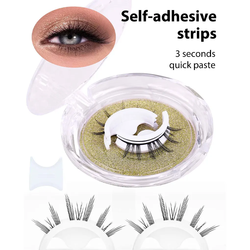 Cross Eyelashes Easily Various Occasions Eyelashes False Eyelashes Worn Multiple Available Natural Can Required Non