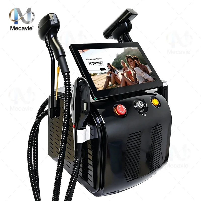 Professional Dual Function Hair Suppression & Pigment Removal Equipment, Effectively reduce repeated body hair growth, disperse