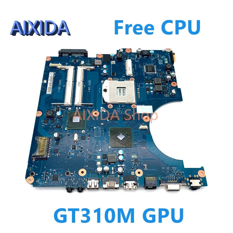 

AIXIDA BA92-06128A BA92-06128B BA92-06129A Mainboard For Samsung R580 NP-R580 Laptop Motherboard GT310M GPU free CPU full tested