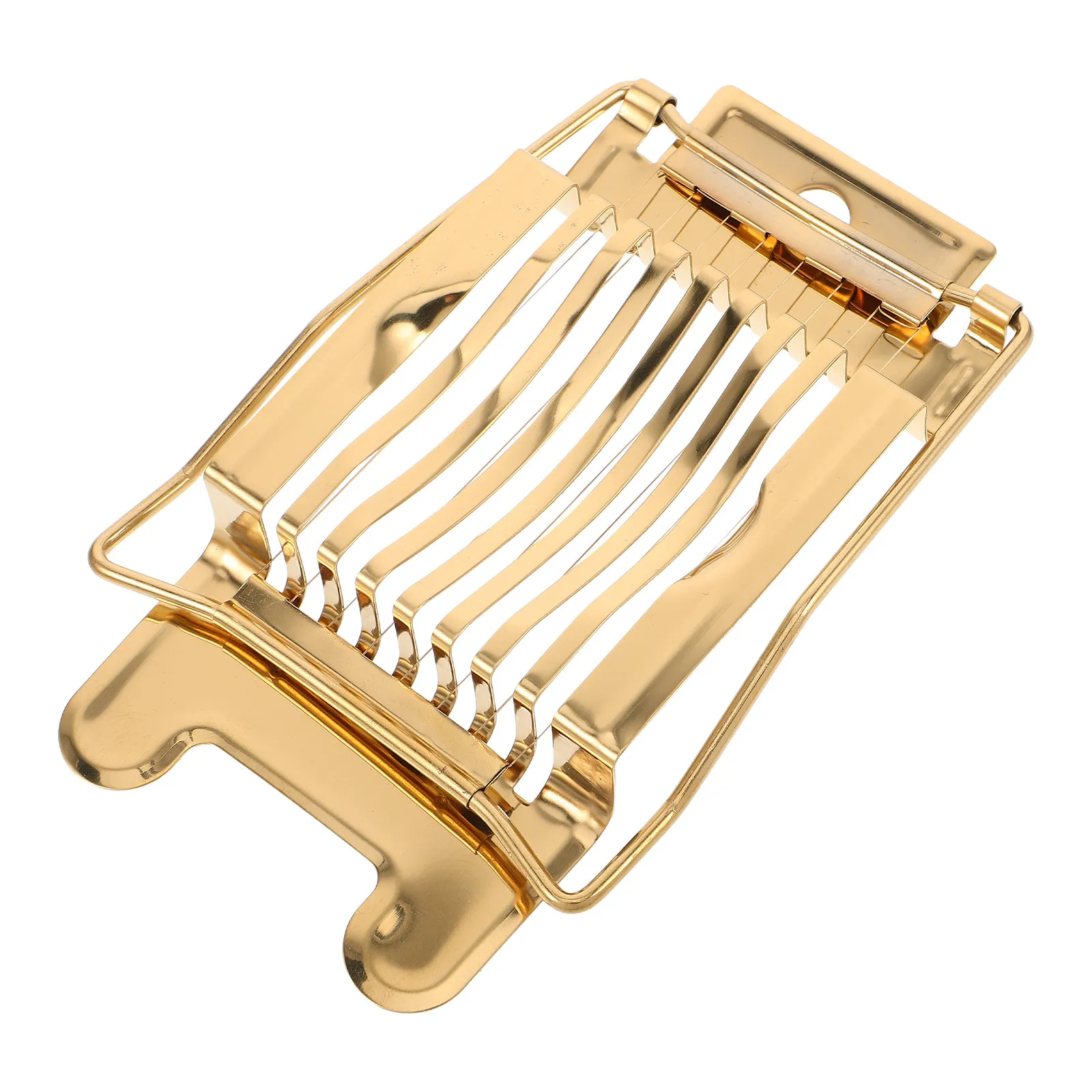 Stainless Steel Egg Slicer Fruit Strawberry Dicer Slicer Multiuse Heavy Duty Kitchen Tool Hard Boiled Egg Mushroom Cheese Cutter