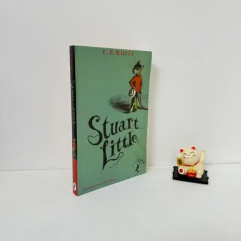 Stuart Little by E.B. White Children's Classic Fantasy Adventure of a Mouse-Like Boy Illustrated Chapter Book for Kids