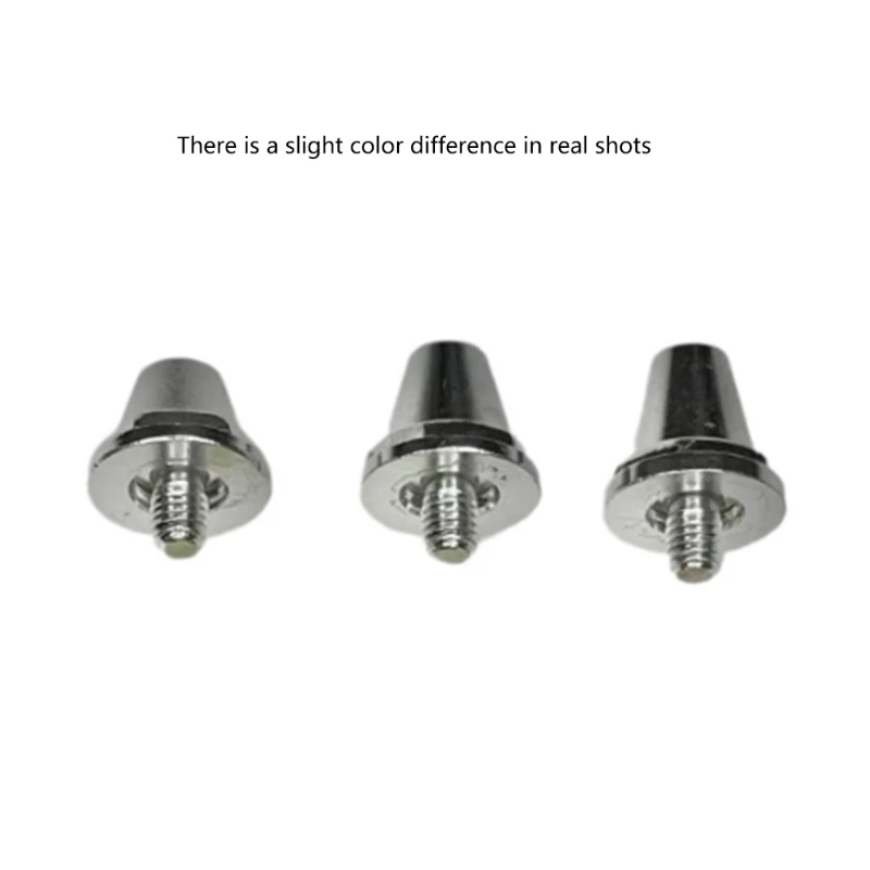 12Pcs/set Football Studs Replacement Safety Aluminum Football Studs, Football Boot Studs for Adults Boy Girl Kid Shoes