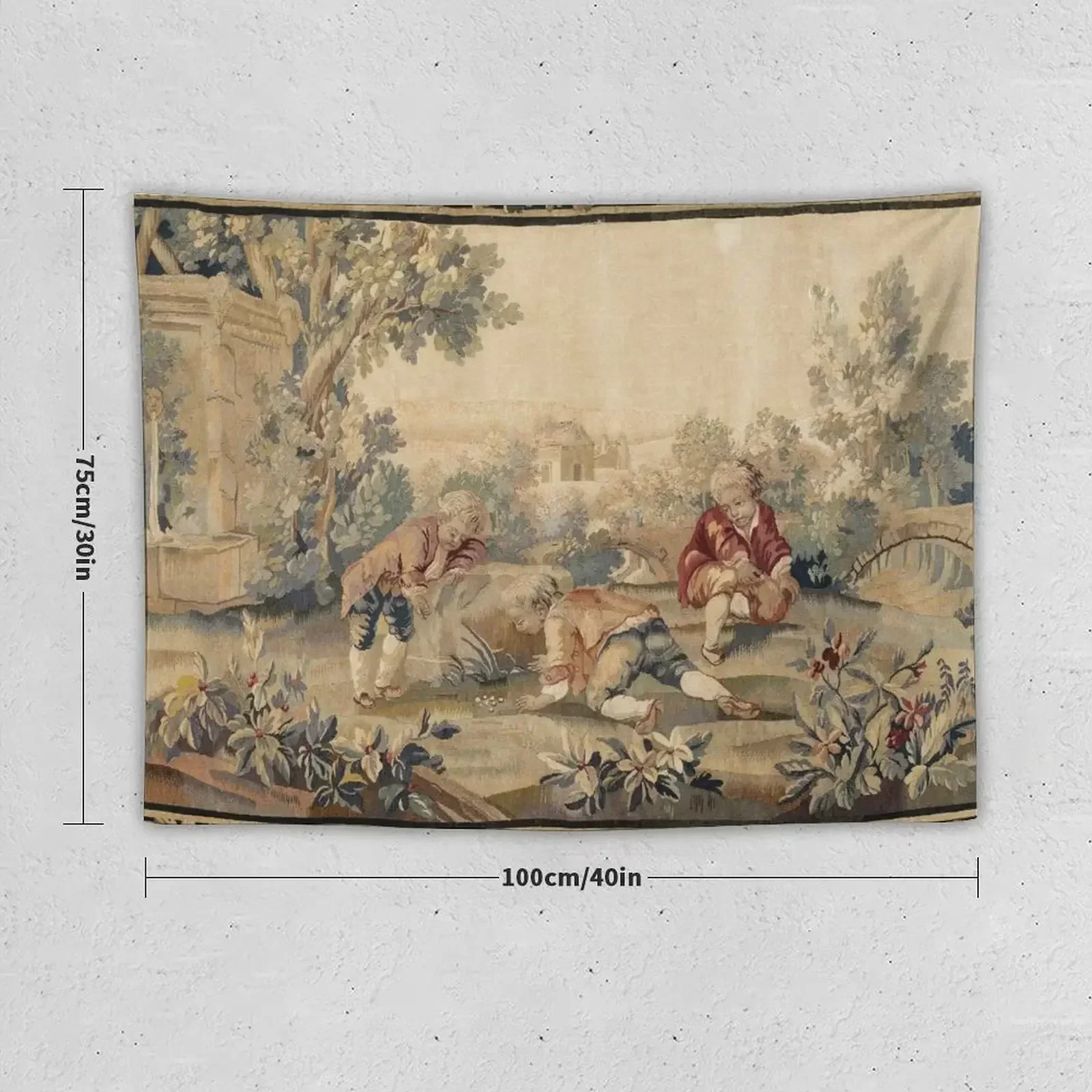 AubussonAntique French Tapestry Wall Coverings Room Decor Aesthetic Home Supplies Tapestry