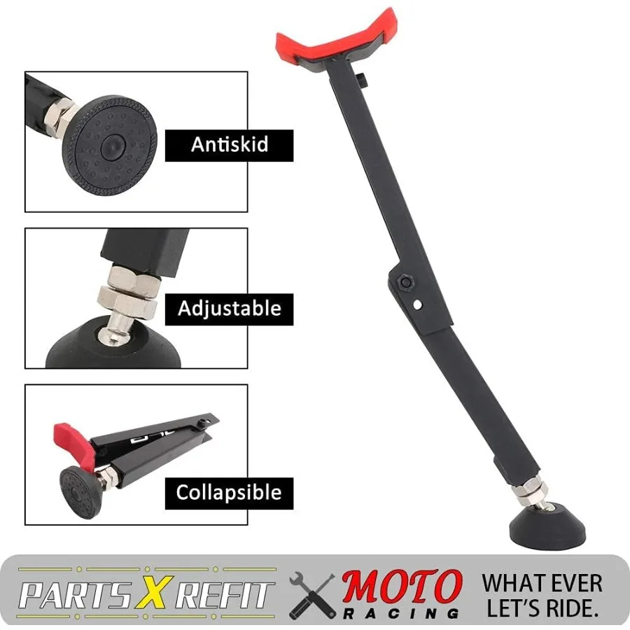 حامل رفع عجلة الدراجة النارية، حامل خلفي أمامي وخلفي، سهل ومحمول لمعظم صيانة وإصلاح عجلات الدراجات النارية