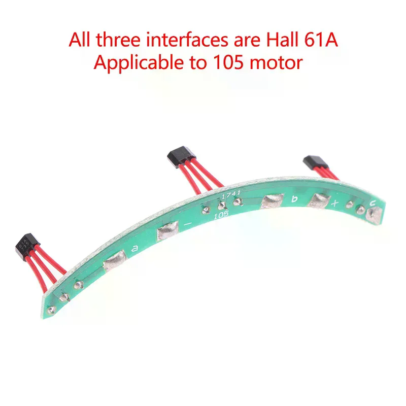 /PFU/1pc 61A 61A 105 61A Hall Electric Vehicle Balance Vehicle Hall Sensor Motor Hall Board Sensor for Vehicle E-bike Balance