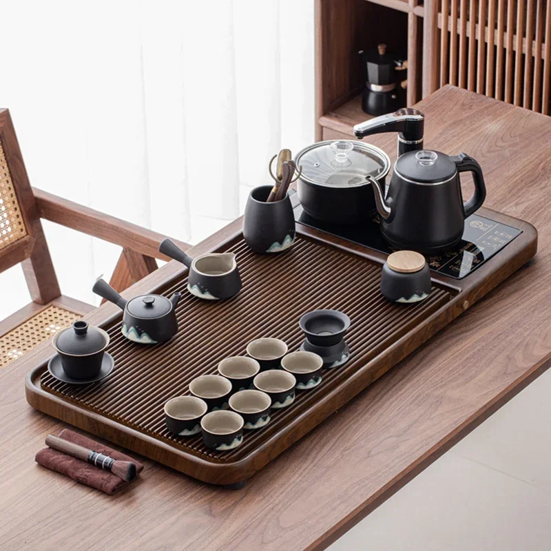 Juego de té de la tarde europeo para sala de estar, calentador de servicio Vintage al aire libre, fabricante de té de comedor, decoración del hogar, Inglés