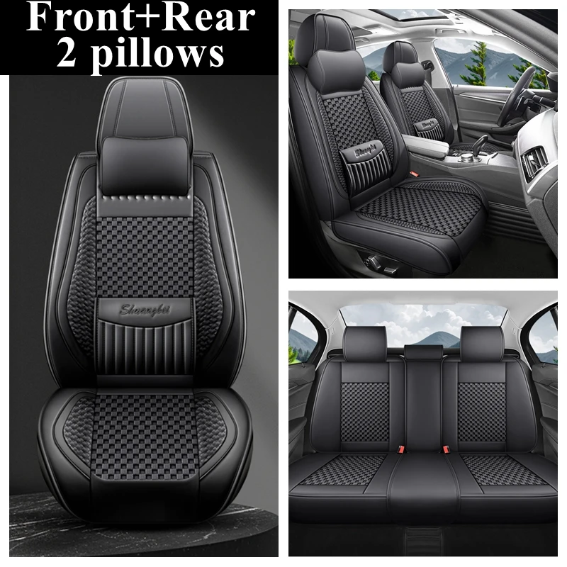 

Front+Rear Full Set Auto Car seat Covers for Fiat Aegea Freemont Fullback Linea Ottimo Panda Punto Sedci Strada Tipo Uno Viaggio