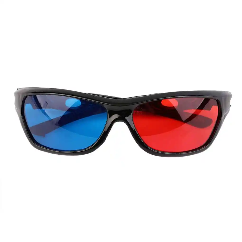 3D Glasses Simple Television Eyeglass Professional Eyewear Accessory High Definition Red Blue Anaglyph Eyeglasses