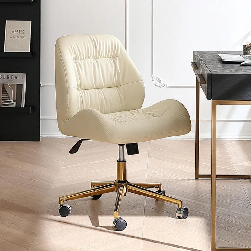 Italian computer chair home comfortable bedroom office sedentary comfortable light luxury study