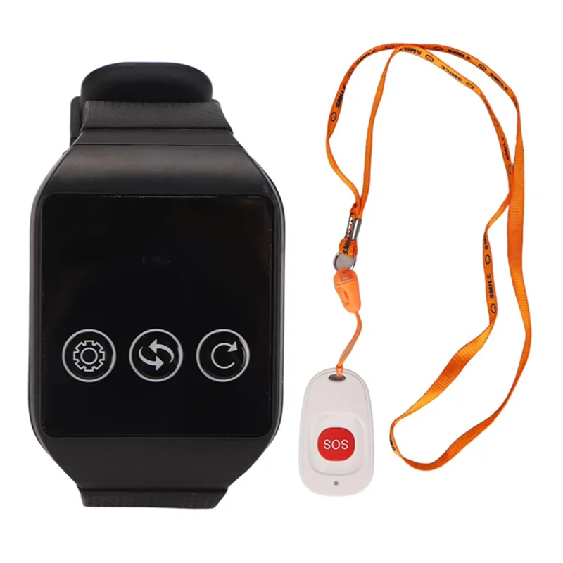 B04C-Nurse Alert System Wireless Caregiver Pager SOS Portable Remote Waterproof Stable Signal