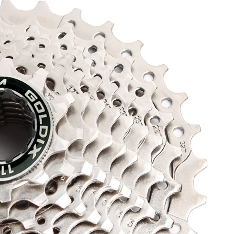 GOLDIX Road Bike Cassette 8/9/10/11/12 Speed 25/28/32/34/36T K7 Ultralight Cassette 8V 9V 10V 11V 12V for SHIMANO HG