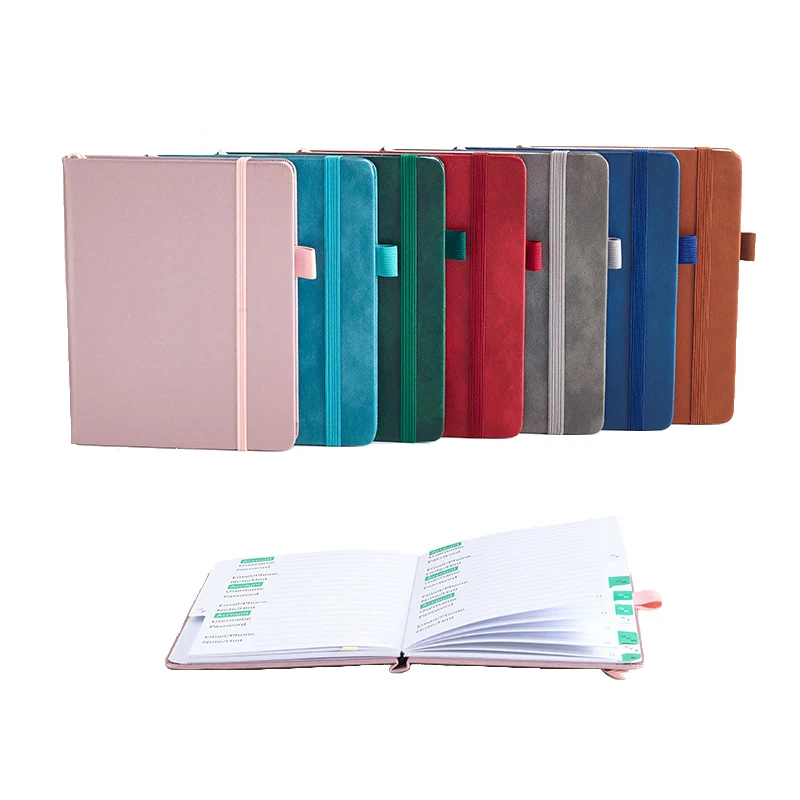 Internet Address and Password Organizer Logbook Password Book with tabs Keeper Journal Notebook A6 For Computer & Website Logins