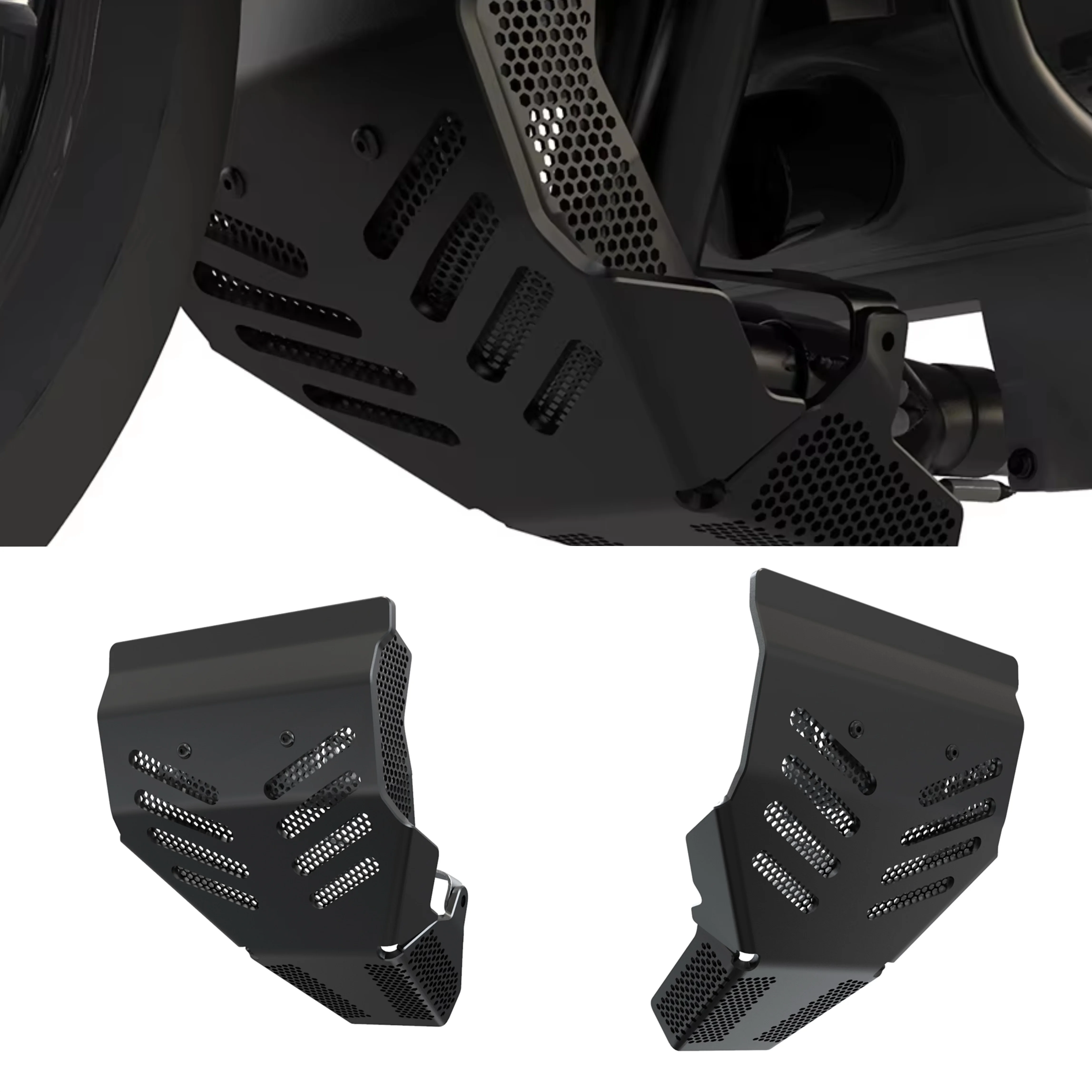

For Ducati MultiStrada 1200 1200 Pikes Peak 1200 S/SDair 2015-2017 Motorcycle Accessories Engine Guard Engine Housing Protection